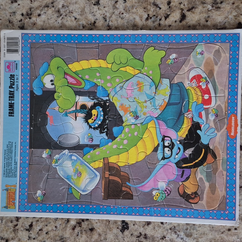 Nickelodeon Eureeka's Castle  Frame-Tray Puzzle